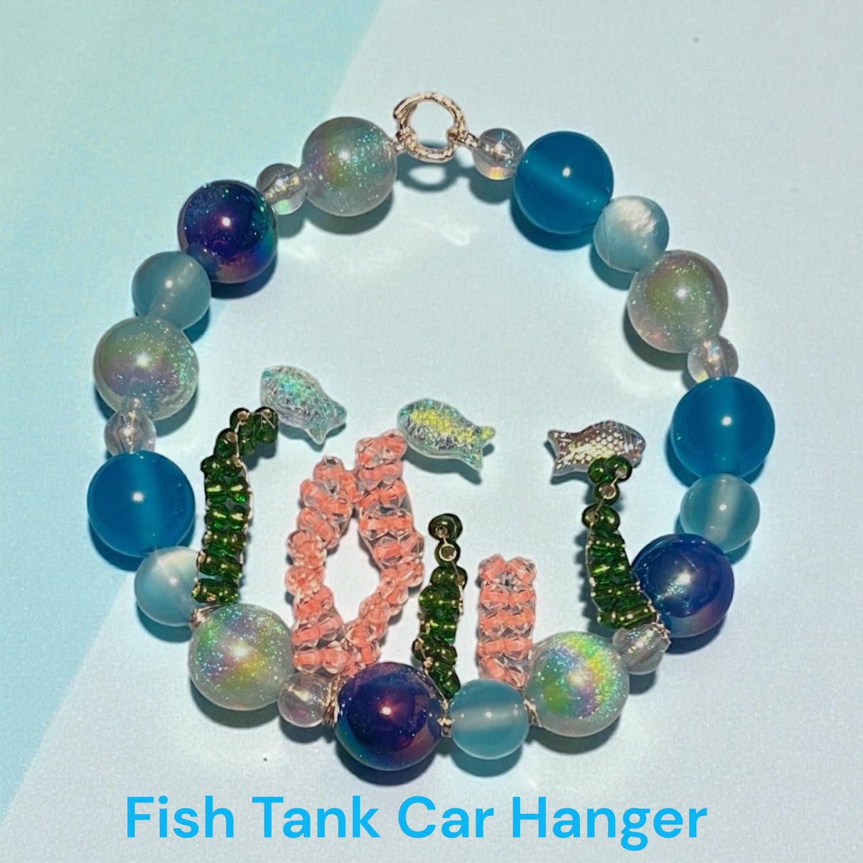 KAFEI Luxury Mini Fish Tank Car Hanger