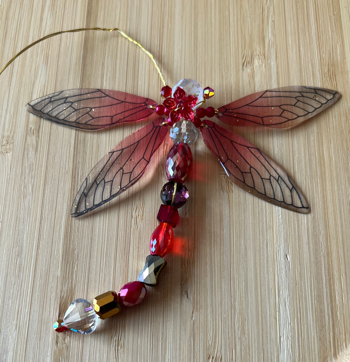 Kafei DIY Dragonfly Kit | Make Your Own Beaded Dragonfly