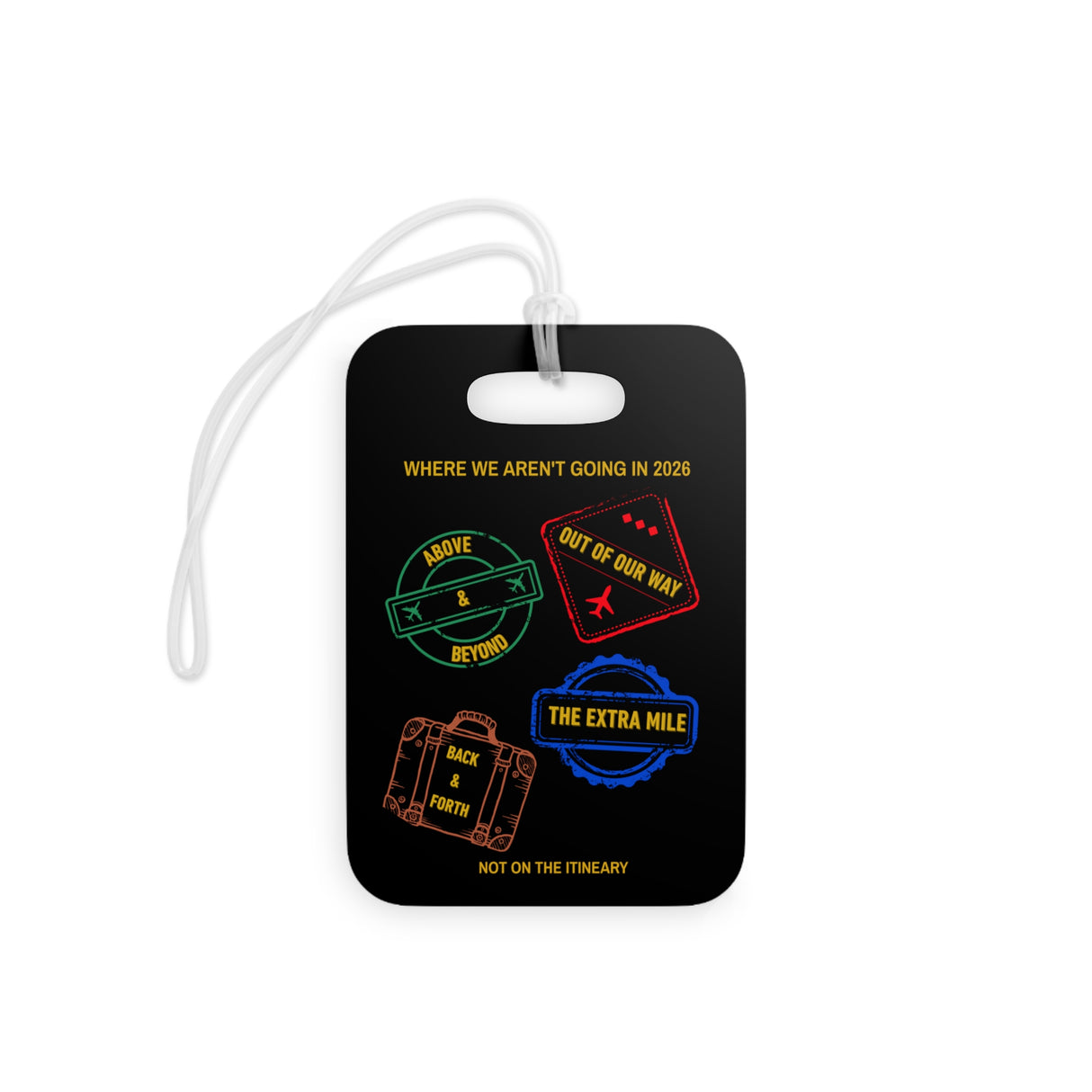 Unique Travel Luggage Tag – Creative Bag Tag Gift