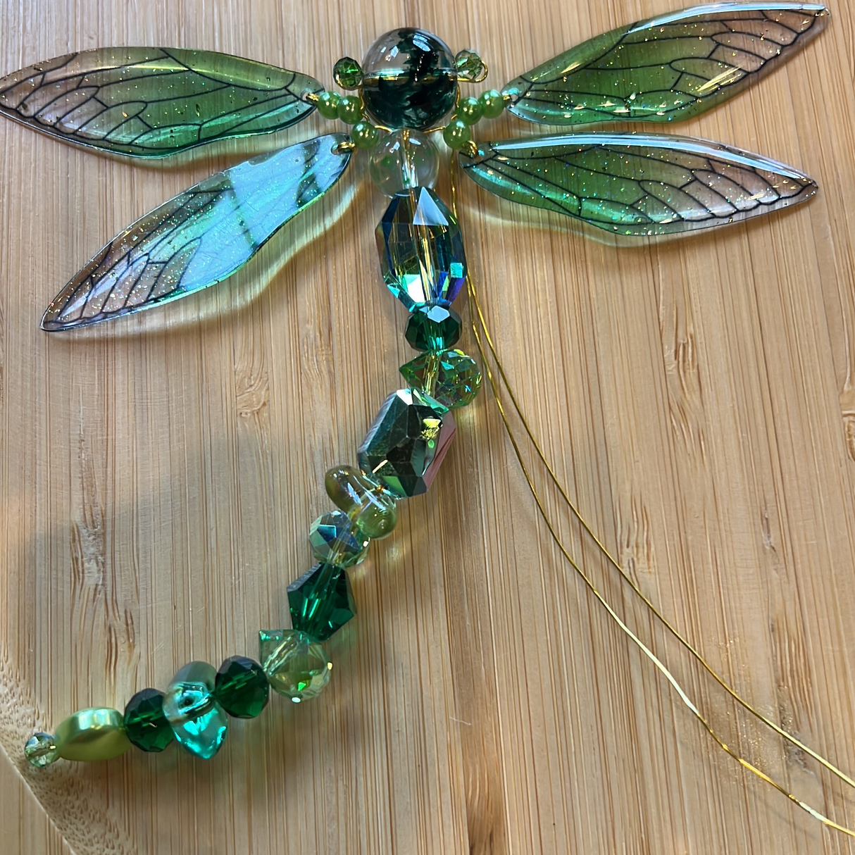 Kafei DIY Dragonfly Kit | Make Your Own Beaded Dragonfly