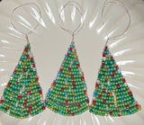 Seed Bead Christmas Tree Ornament DIY Kit