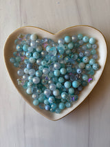 Azul  Classic Luxe Mix – Mix Blues Glass Beads for Jewelry Making
