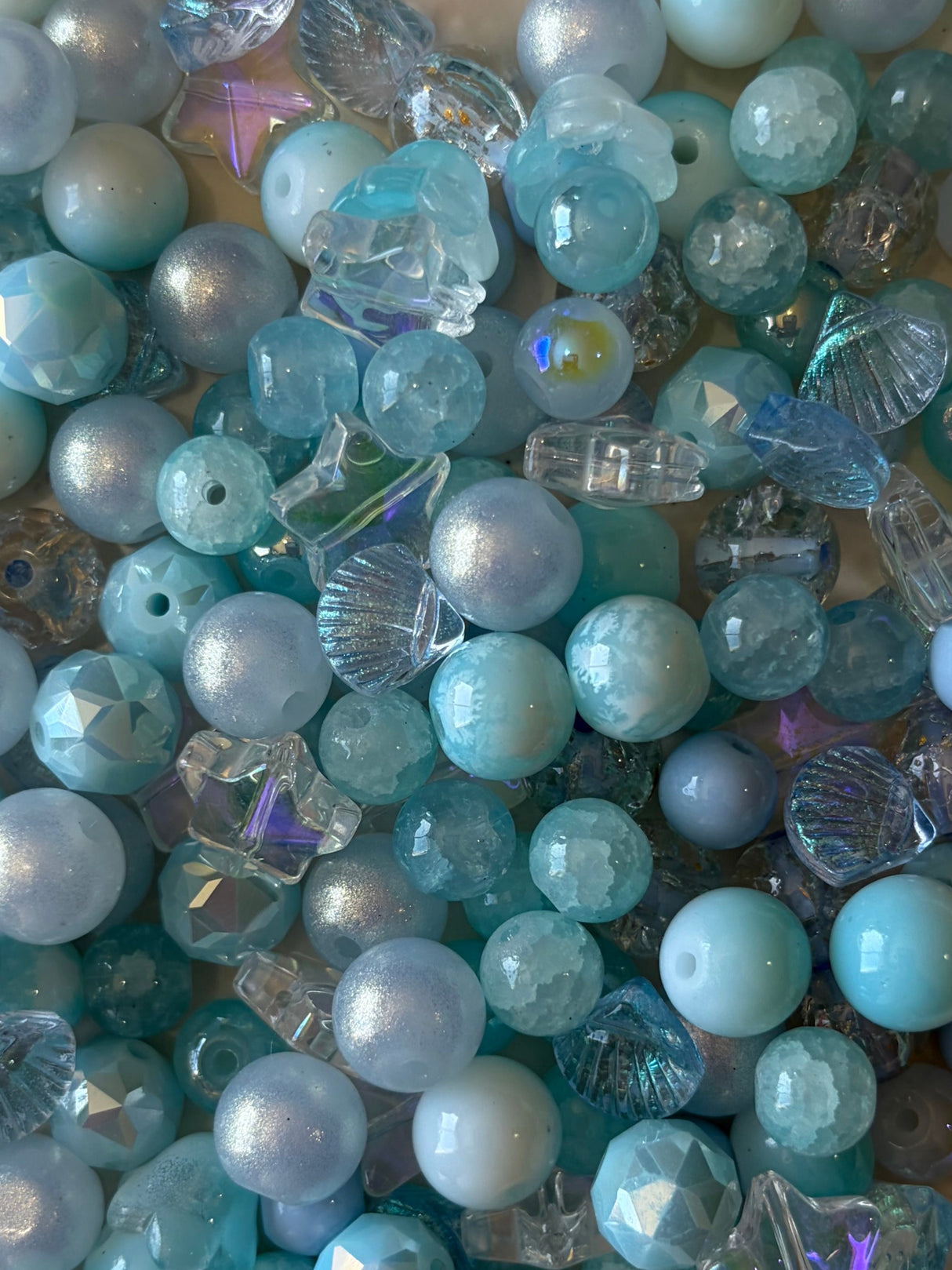 Azul  Classic Luxe Mix – Mix Blues Glass Beads for Jewelry Making