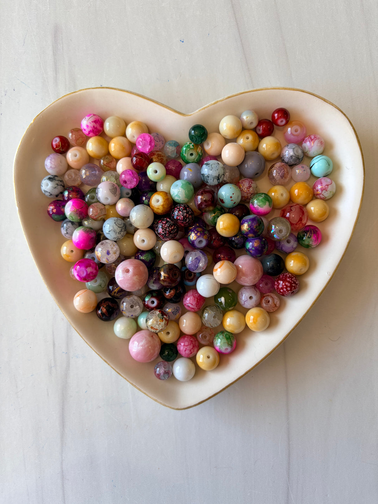 Blush Crush Classic Luxe Mix – A variety of Colors for Glass Beads for Jewelry