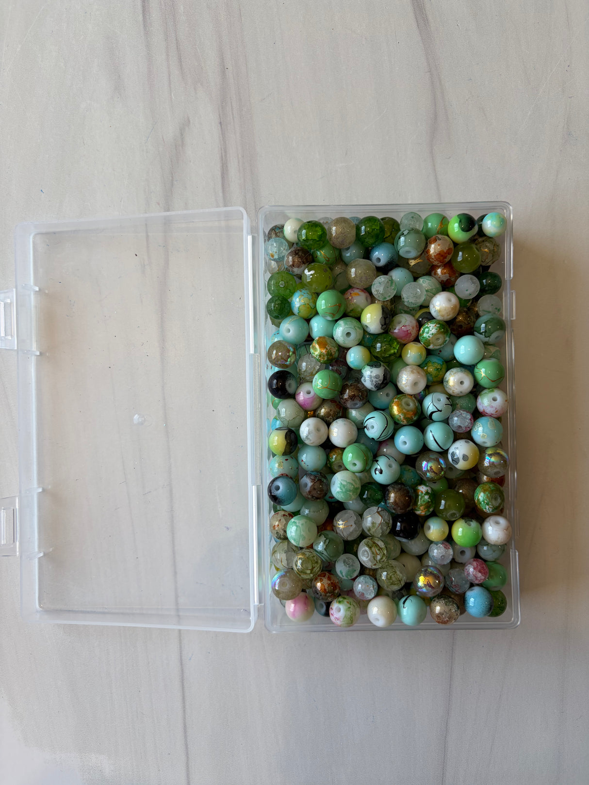Emerald Coast Classic Luxe Mix – Blue & Green Glass Beads for Jewelry Making