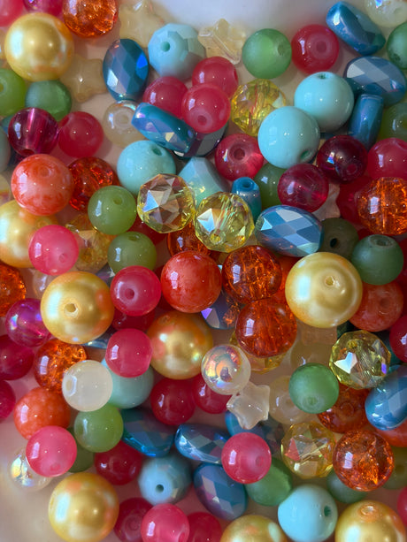 Carnival Classic Luxe Mix – Bright Colors for  Glass Beads for Jewelry Making